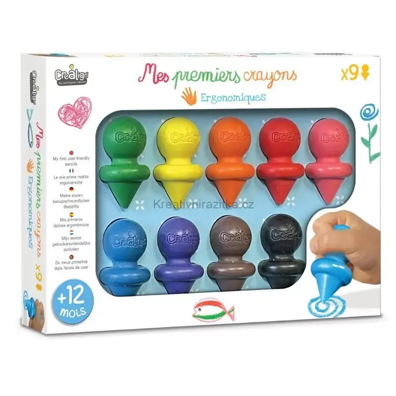 Crea Lign MOJE PRVNÍ VOSKOVKY 9ks