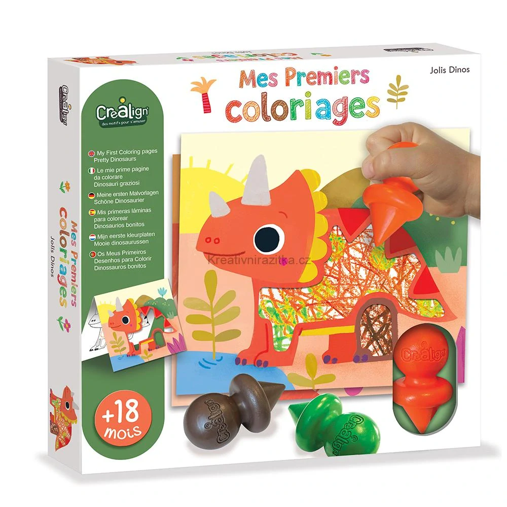 Crea Lign Moje první omalovánky Dinosauři