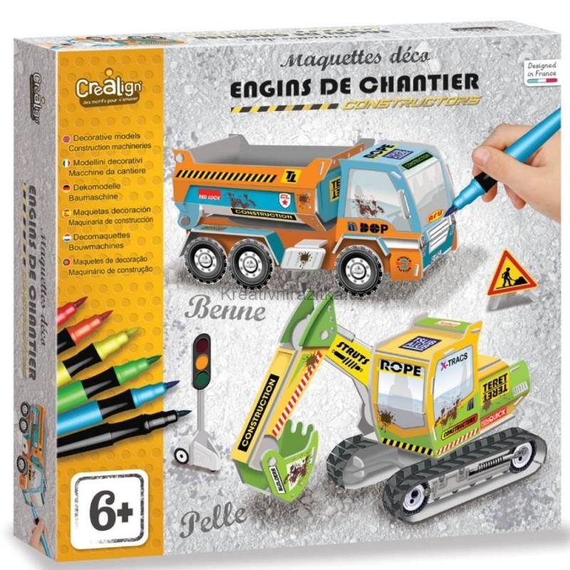 Crea Lign Kreativní sada PRACOVNÍ STROJE