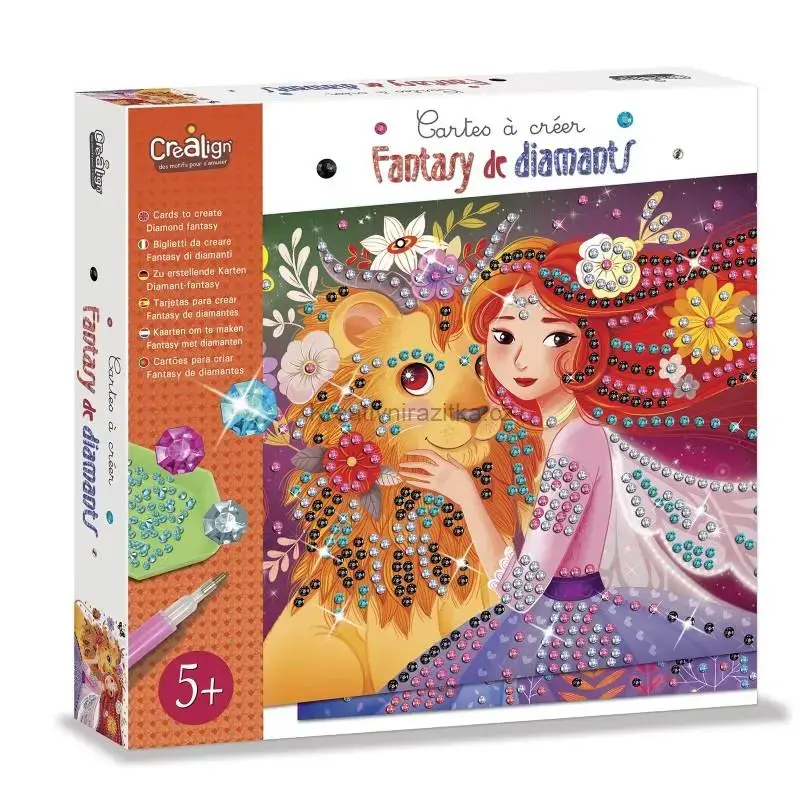 Crea Lign Kreativní sada DIAMANTOVÁ FANTAZIE