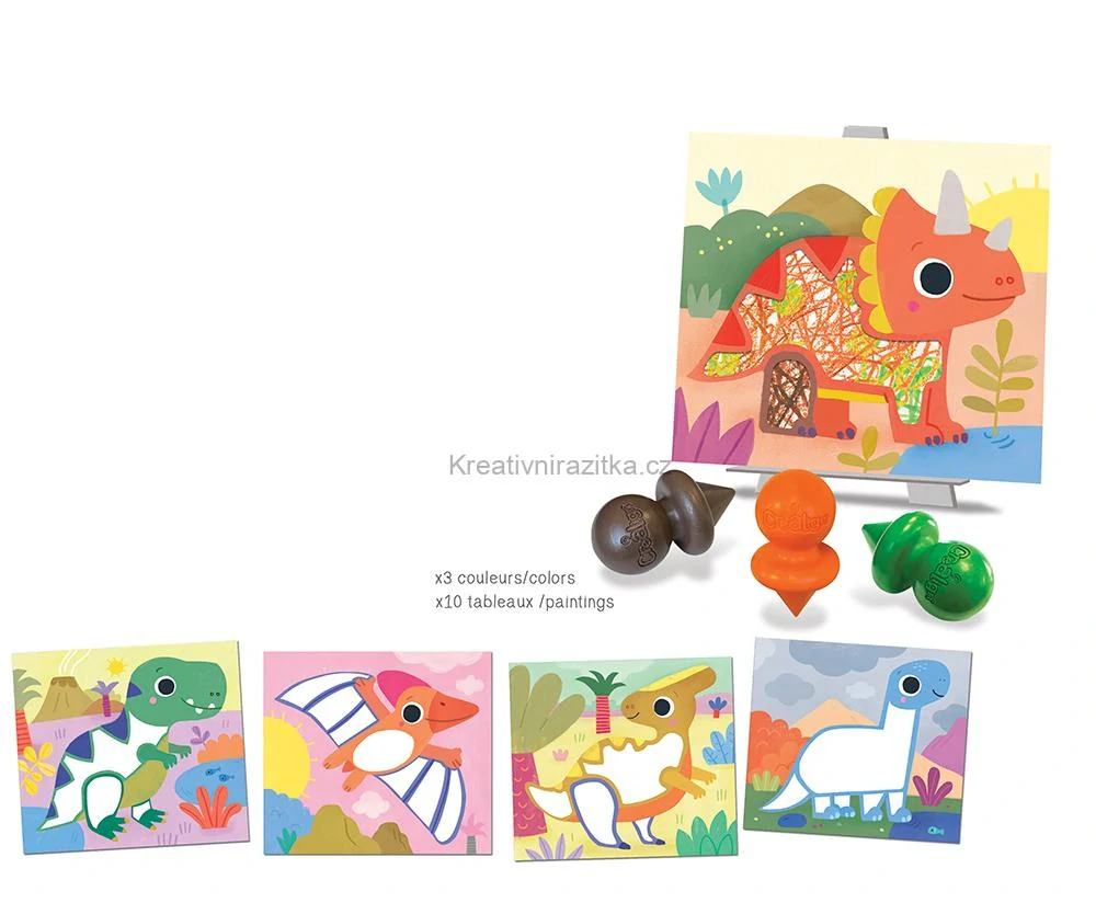 Crea Lign Moje první omalovánky Dinosauři