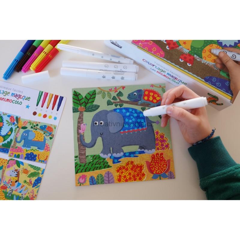 Crea Lign Kreativní sada AFRICKÁ ZVÍŘÁTKA