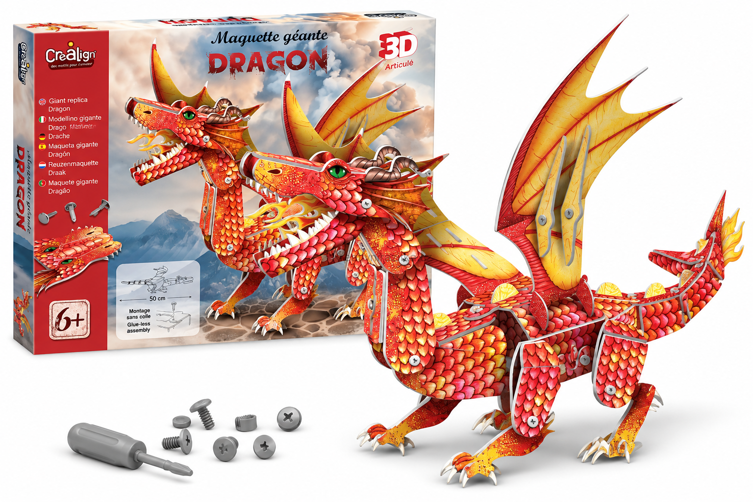 Crea Lign Kreativní sada 3D model DRAK