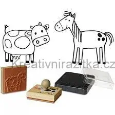 Crea Lign Dřevěná razítka FARMA 