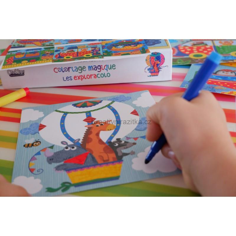 Crea Lign Kreativní sada ZVÍŘÁTKA NA CESTÁCH